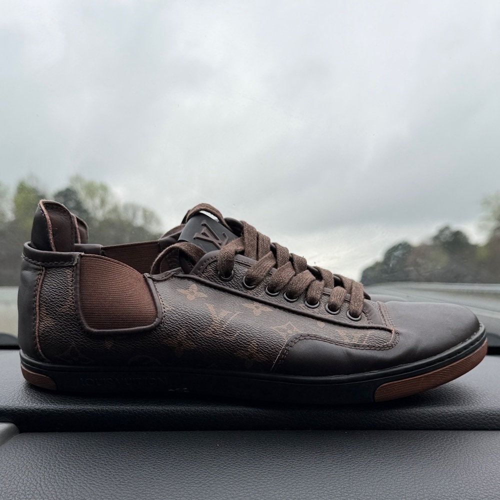 Louis Vuitton Brown Monogram Low-Top Sneakers